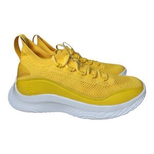 Under Armour Curry Flow 8 Smooth Butter Flow Yellow 3023085-701 Mens Size 9.5
